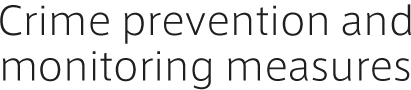 Crime prevention and monitoring measures