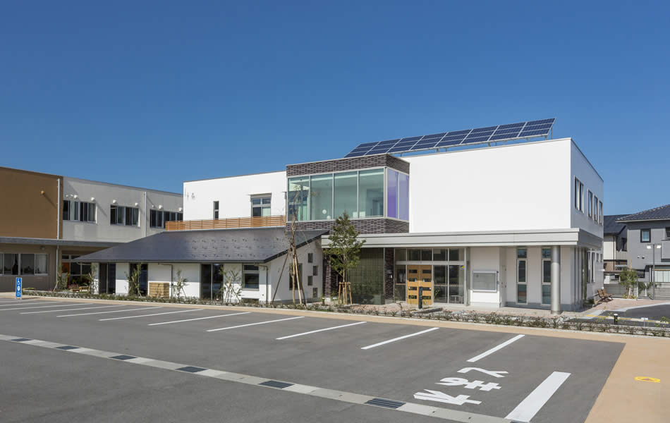 The public facility within the development area (community center, regional center, and branch library)