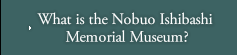 What is the Nobuo Ishibashi Memorial Museum?