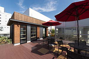 The Gathering Space, available for rent by residents