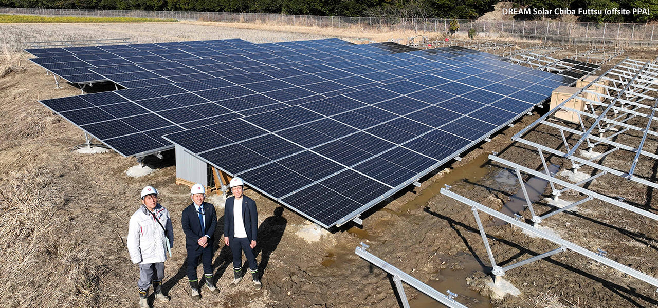 DREAM Solar Chiba Futtsu (offsite PPA)