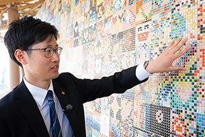 A colleague who worked hard with Ohno to build the Jellyfish Pavilion