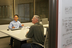 Learning from a respected leader every day