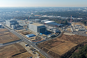 DPDC Inzai Park, one of Japan’s largest data centers (December 2025)
