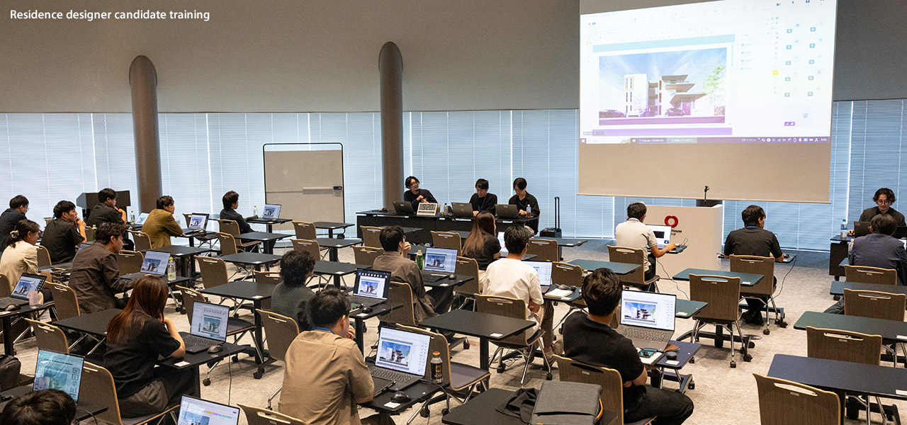 Residence designer candidate training