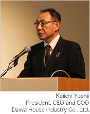 Keiichi Yoshii, President, CEO and COO