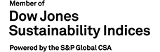 MEMBER OF Dow Jones Sustainability Indices In Collaboration with RobecoSAM