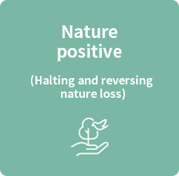 Nature positive (Halting and reversing nature loss)