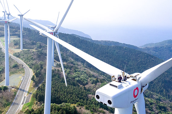 Wind power plant (renewable energy power plant)