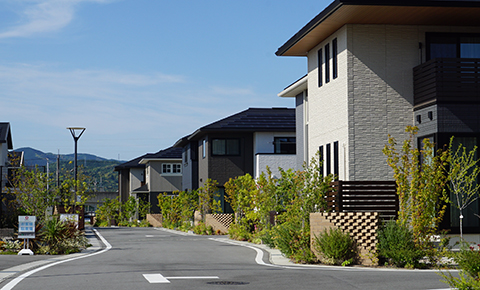 A resilient community that incorporates the concept of green infrastructure