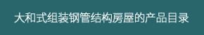 大和式组装钢管结构房屋的产品目录
