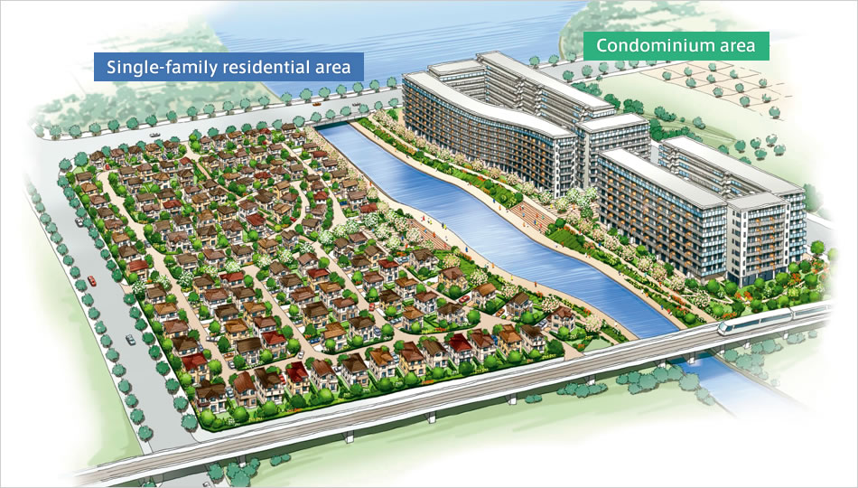Single-family residential area / Condominium area