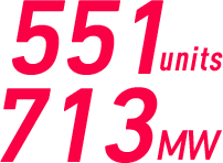 551units 713MW