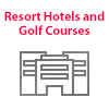 Resort Hotels and Golf Courses