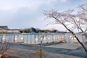 Emergency temporary housing in Natori, Miyagi Prefecture, provided by Daiwa House