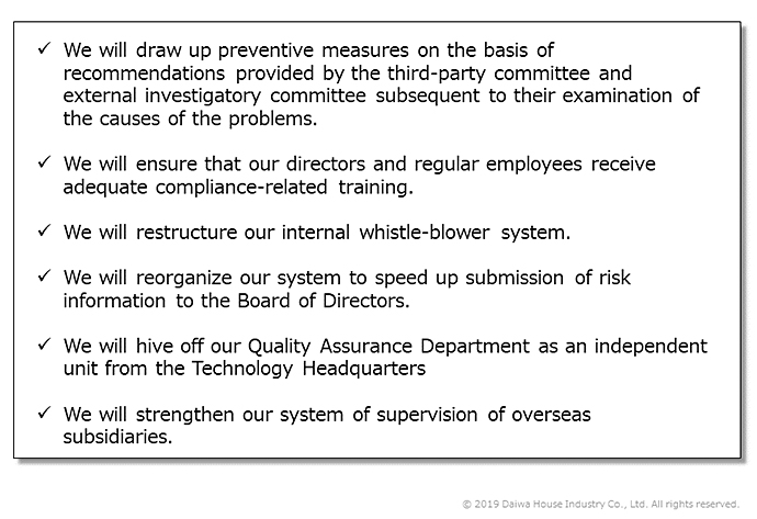 Strengthening Our Corporate Governance