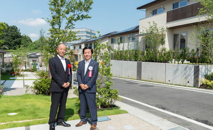 Power interchange and energy self-sufficient houses