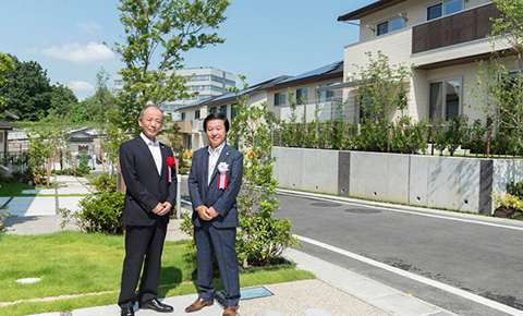 Power interchange and energy self-sufficient houses