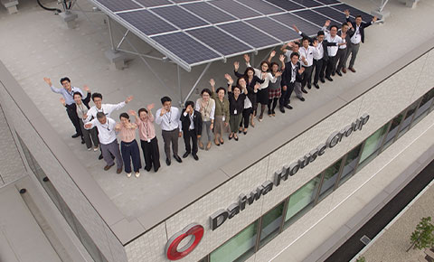An Office Capable of Self-Supplying Electricity