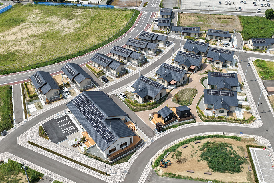 "Hara Renovated Rental Housing" in Okuma, Futaba-gun , Fukushima Prefecture